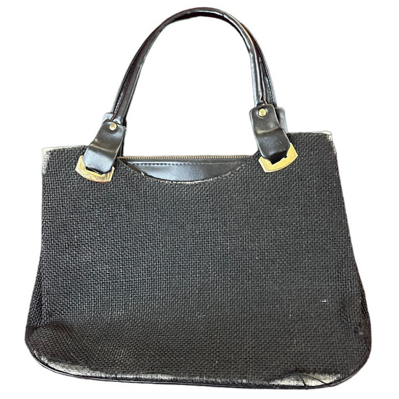 Hand Decorated by Caron of Houston, TX Vintage Handbag w Velvet Jeweled Design - Picture 2 of 16